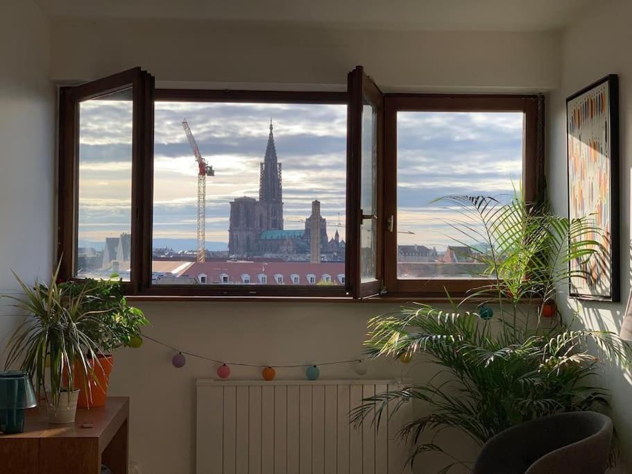 斯特拉斯堡Panorama Cathedrale - Appt Lumineux Avec Parking Prive公寓 外观 照片
